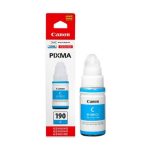 BOTELLA DE TINTA CANON GI-190 CYAN (7.000 PAG) - Imagen 2