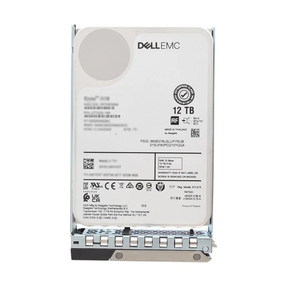 161-BCJX Disco duro para servidor Dell 12TB 7200 RPM 12Gbps 3,5" - Imagen 1