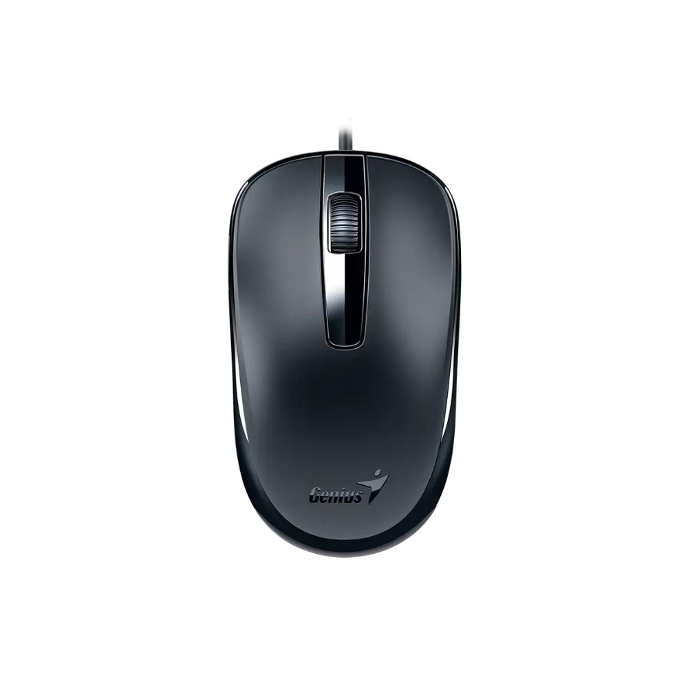 31010105100-2 Mouse GENIUS DX-120 USB Alambrico COLOR Negro - Imagen 1