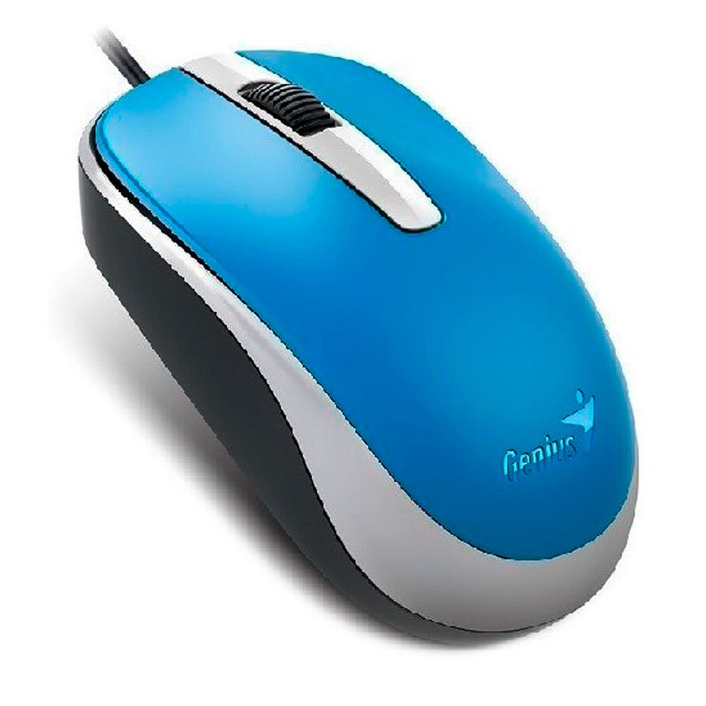 31010105103_1 Mouse GENIUS Alámbrico Usb Dx 120 COLOR Azul - Imagen 2