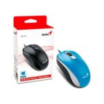 Mouse GENIUS Alámbrico Usb Dx 120 COLOR Azul - Imagen 4