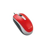 Mouse GENIUS Alámbrico Usb Dx-120 Rojo - Imagen 2