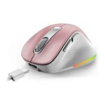 Mouse GENIUS Ergo 9000s pro Rosado - Imagen 2