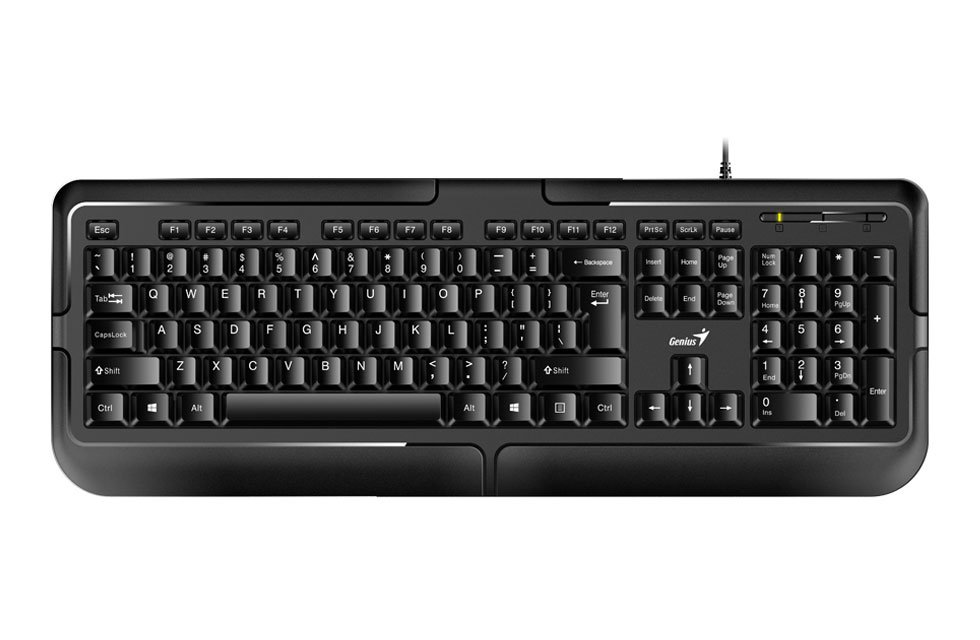 31310051401 Teclado GENIUS KB-118 II,SP,USB,BLK / Interfaz USB - Imagen 1