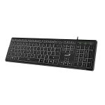 TECLADO SLIMSTAR 820 DELGADO ILUMINADO - Imagen 2