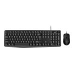 Combo Teclado Mouse GENIUS Alámbrico km 170 USB COLOR Negro