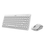 Teclado Genius RS2Combo teclado + mouse Genius LuxeMate Q8000 inalambrico White - Imagen 2