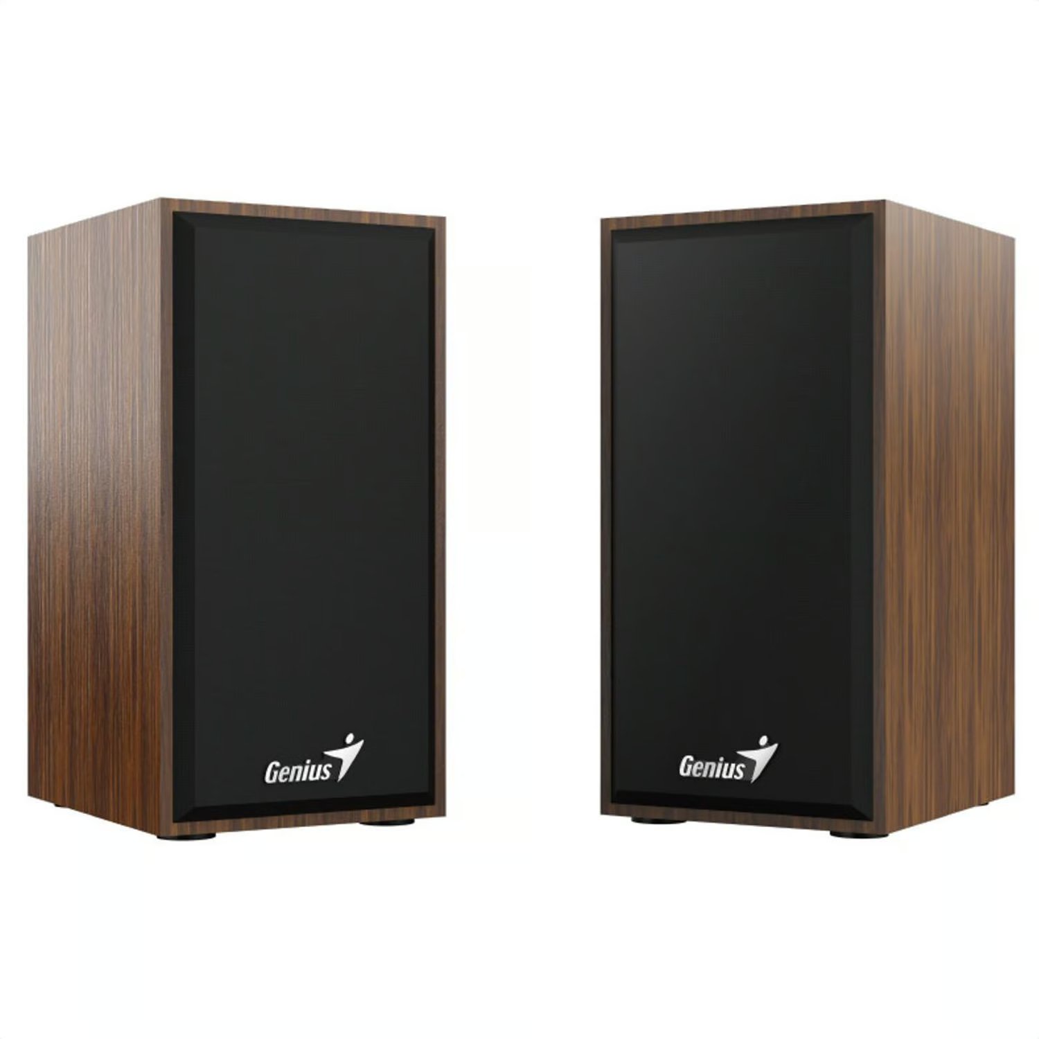 31730029400_1 Parlantes GENIUS Sp hf180 USB 4W Power WoodParlantes GENIUS Sp hf180 USB 4W Power Wood - Imagen 2