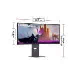 Monitor LG Gaming UltraGear Curvo 34G600A-B FULL HD 3440 x 1440 Altura Ajustable - Imagen 4
