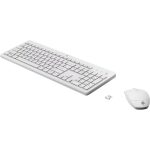 Combo Mouse + Kb HP 230 Wht Ltna COLOR Blanco - Imagen 2