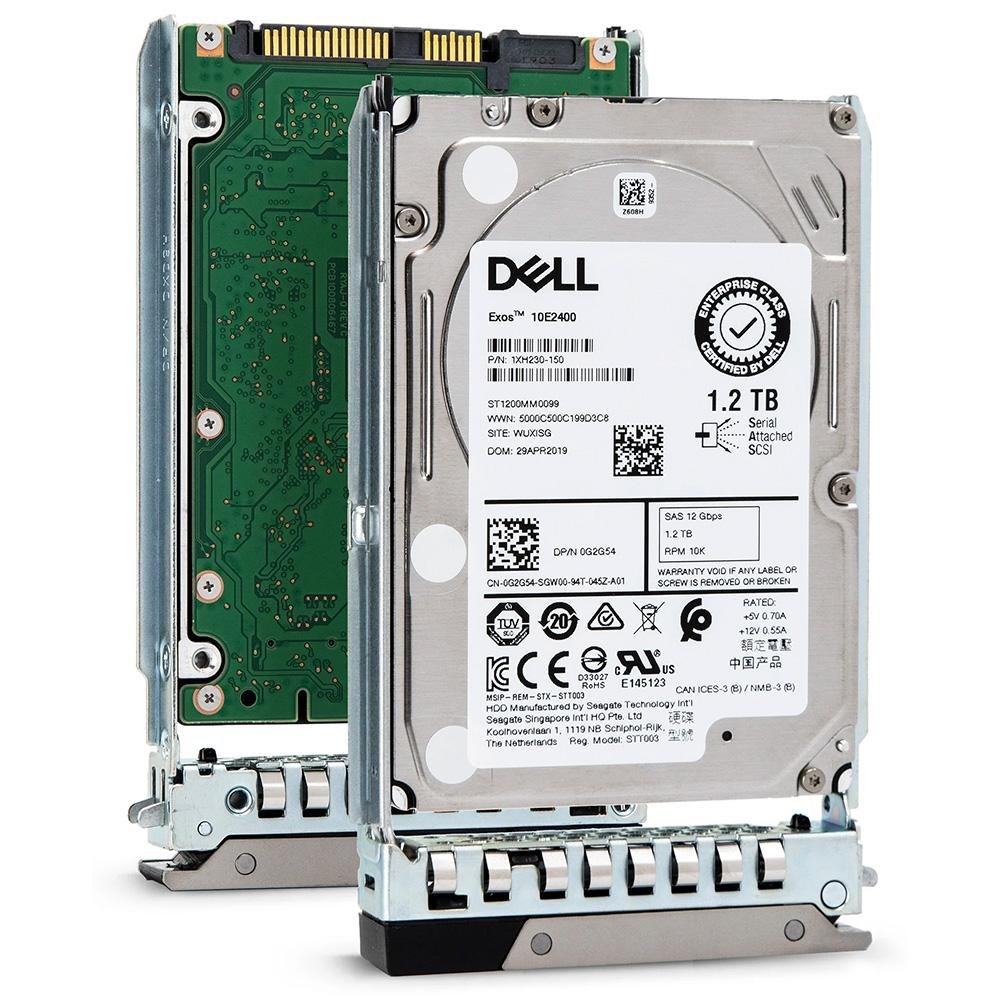 400-ATJL DISCO DURO 1.2TB 10K RPM SAS 12Gbps 512n 2.5in Hot-plug Hard Drive - Imagen 1
