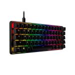Teclado gamer HyperX inglés US color negro con luz RGB. - Imagen 2