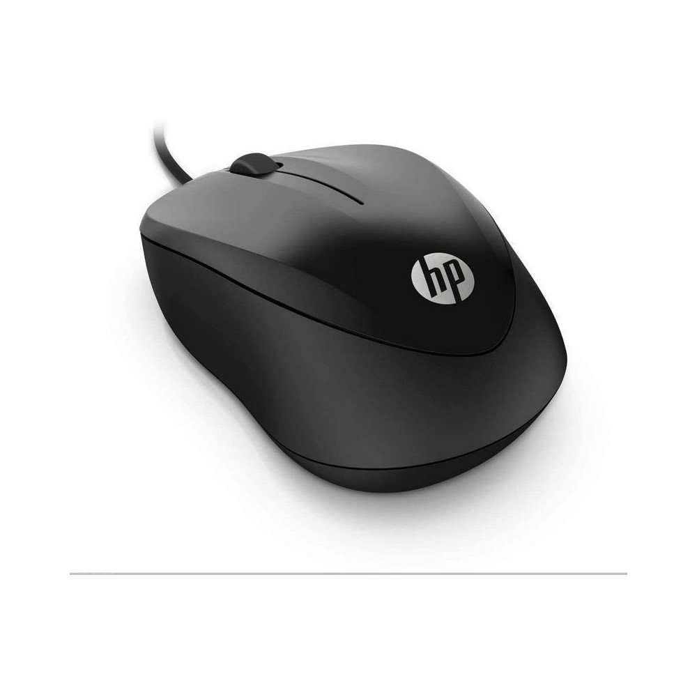 4QM14AAABL Mouse Alámbrico HP 1000 COLOR Negro - Imagen 1