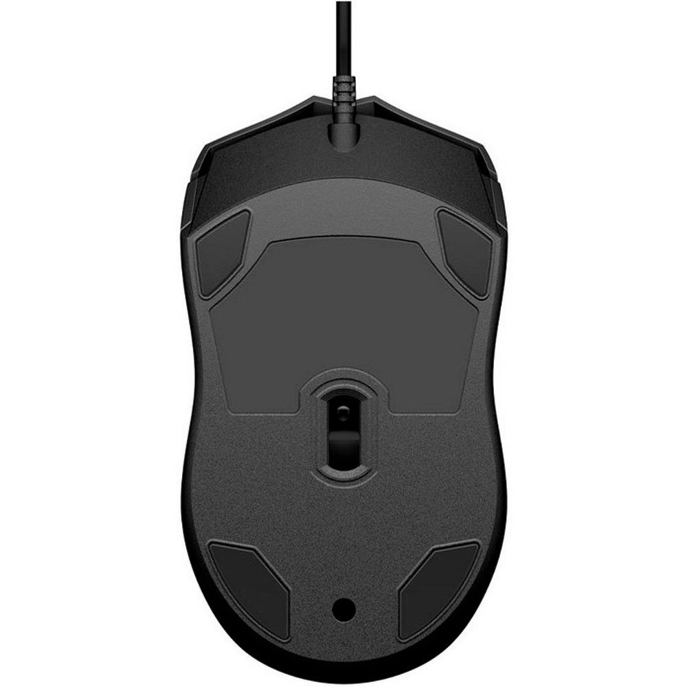 6VY96AAABM_3 Mouse Con Cable HP 100 Negro - Imagen 4
