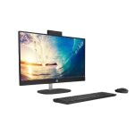 HP AIO 24-cr0007la RYZEN 5 7520U (MENDOCINO)/8GB LPDDR5 5500 (onboard)/512GB/Non-Touch/23.8 FHD Antiglare IPS/UMA/Jet Black - FHD IR Camera - Premium/FREEDOS - Imagen 4