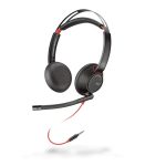 Poly Blackwire 5220 Stereo USB-C Headset +3.5mm Plug +USB-C/A Adapter - Imagen 2