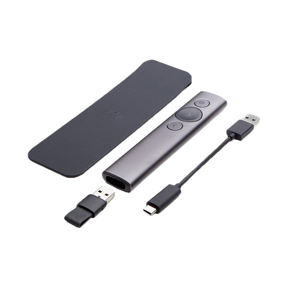 910-005216-2 Apuntador Spotlight LOGITECH TV Bluetooth Wireless Receptor USB COLOR Gris - Imagen 1