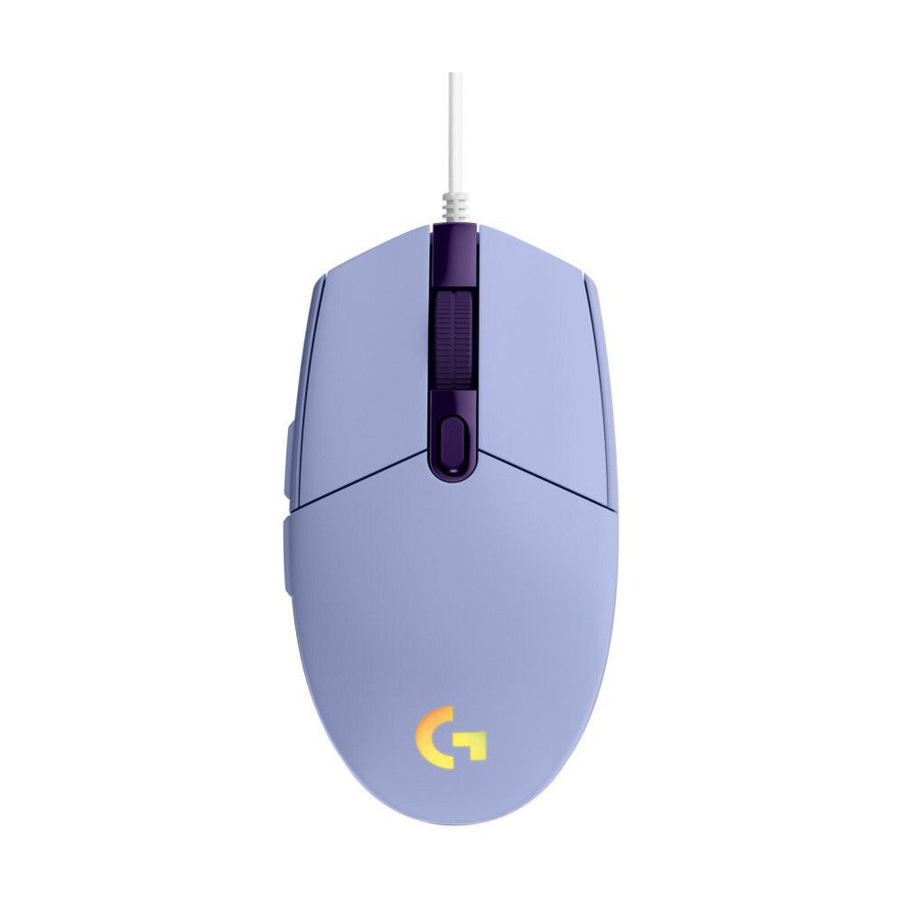 910-005851 Mouse Alámbrico Gamer Logitech G203 Color Lila - Imagen 1