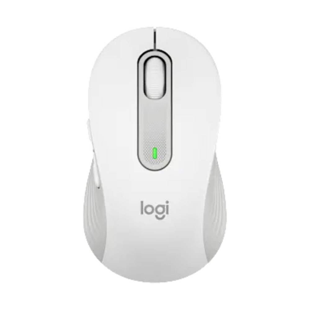 910-006233 Mouse Inalámbrico Logitech Signature M650 L Color Blanco - Imagen 1