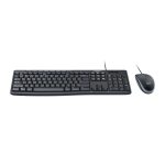 COMBO TECLADO/MOUSE MK200 Logitech Español Alámbrico USB Alámbrico Compatible Win Antiderrames Letras No Se Borran Garantía 3Años-NEGRO - Imagen 2
