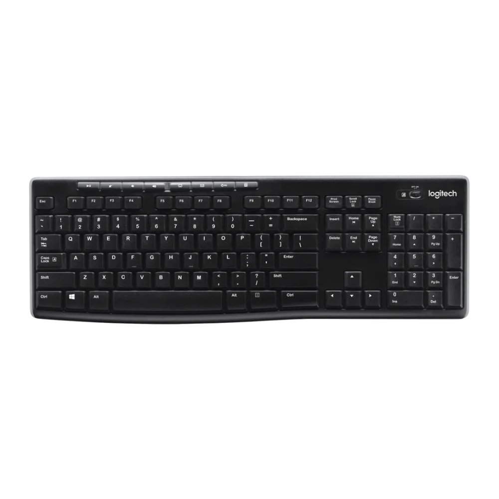 920-004426-3 Teclado LOGITECH K270 Español Inalámbrico COLOR Negro - Imagen 1