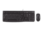 Combo LOGITECH Teclado + Mouse MK120 COLOR Negro