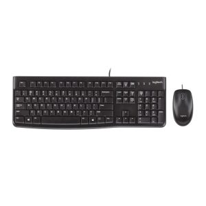 Combo LOGITECH Teclado + Mouse MK120 COLOR Negro