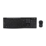 Combo LOGITECH Teclado + Mouse MK270 Negro