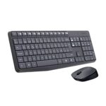 Combo Teclado/Mouse MK235 Logitech Gris - Imagen 2