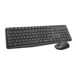 Combo Teclado/Mouse MK235 Logitech Gris - Imagen 3