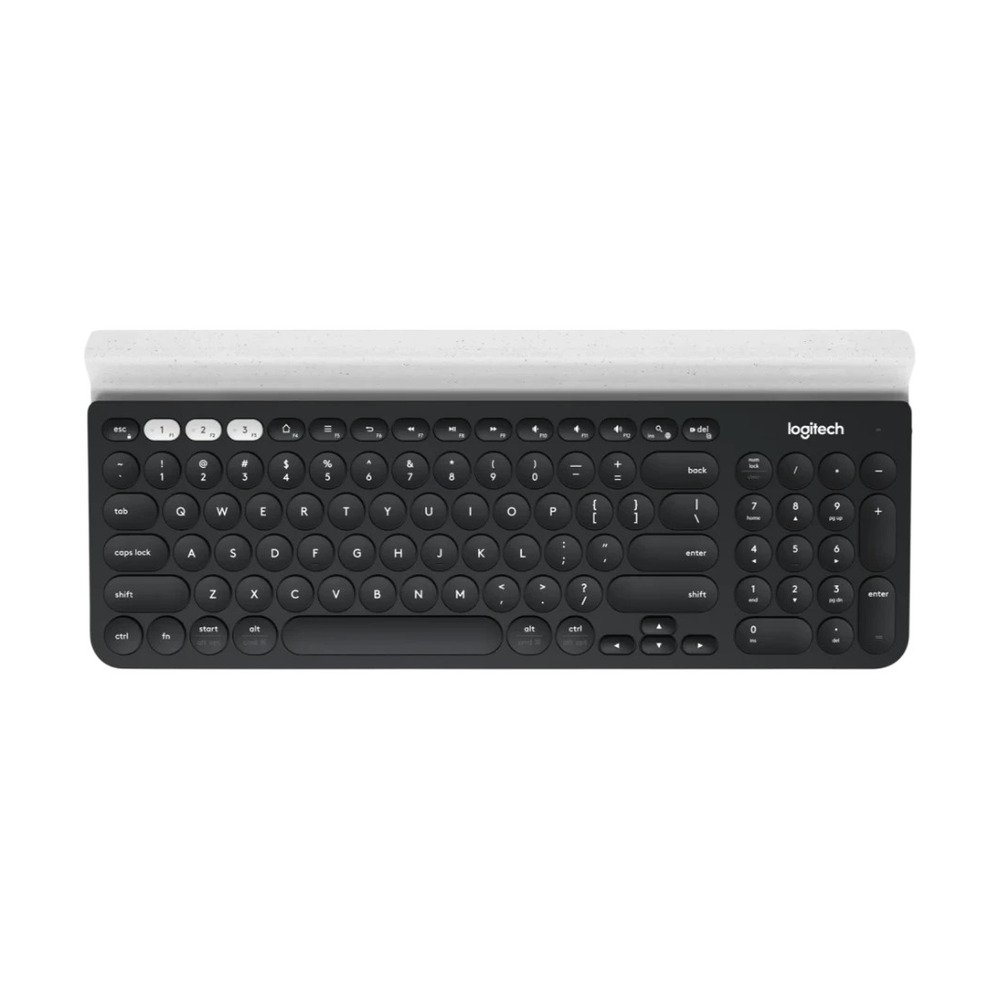 920-008026-3 Teclado Inalámbrico Logitech K780 Color Blanco con Negro - Imagen 1