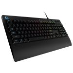 Teclado G213 prodigy logitech gaming ingles alámbrico USB RGB lightsync color negro - Imagen 2
