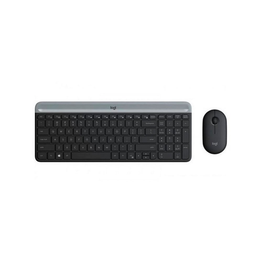 920-009266 Combo Teclado + Mouse LOGITECH en combo Wireless MK470 (LAT/MX ESP) Negro - Imagen 1