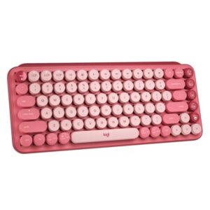 TECLADO INALAMBRICO POP ROSADO