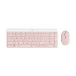 Combo Teclado + Mouse Inalámbricos Logitech MK470 Color Rosa