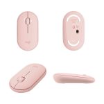 Combo Teclado + Mouse Inalámbricos Logitech MK470 Color Rosa - Imagen 3
