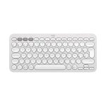 Teclado Inalámbrico Logitech Pebble Keys 2 K380s Color Blanco