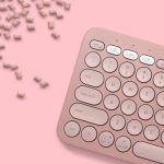 Teclado Inalámbrico Logitech Pebble Keys 2 K380s Color Rosa - Imagen 2