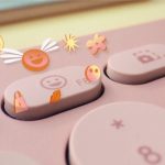 Teclado Inalámbrico Logitech Pebble Keys 2 K380s Color Rosa - Imagen 3