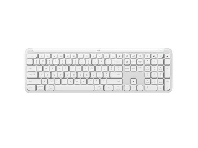 920-012593 Teclado Signature Slim K950 - Spanish - Off-White - Imagen 1
