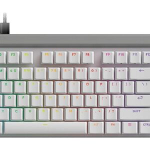 TECLADO G515 WHITE-CABLEADO
