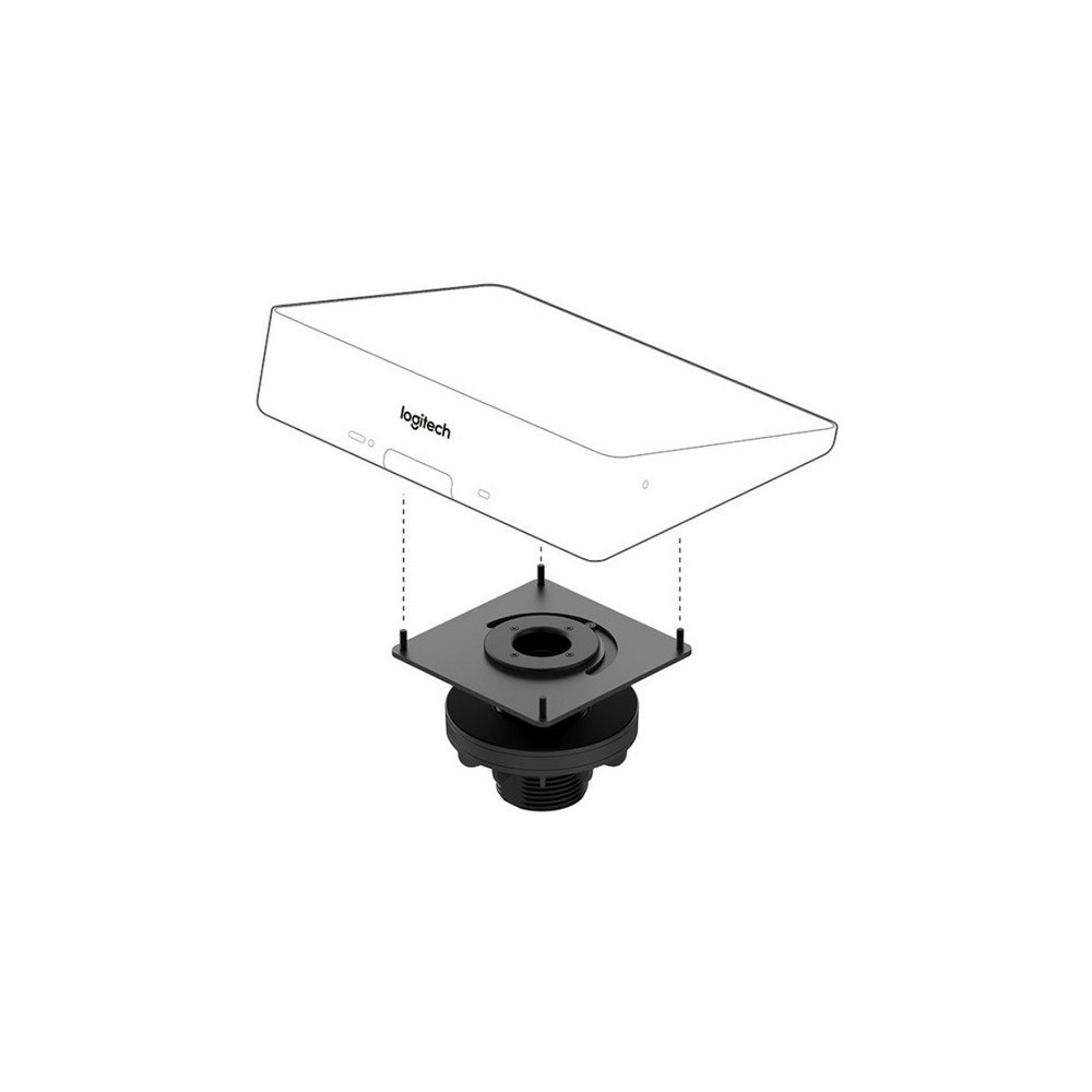 939-001811_2 Pieza LOGITECH De Montaje En Mesa Para Tap COLOR Negro - Imagen 3