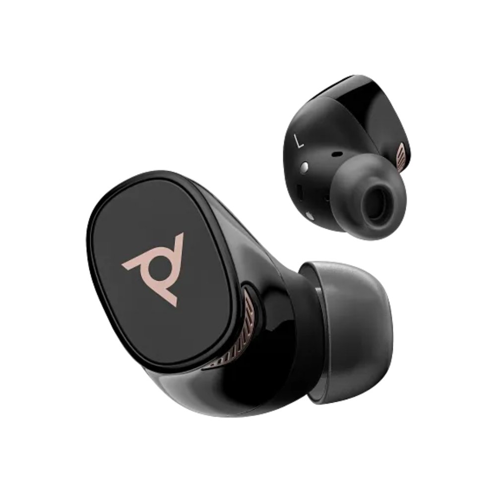 946C3AAABA_1 Poly Voyager Free 20 Black Earbuds +Basic Charge Case - Imagen 2