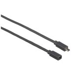 Cable LOGITECH Para Microfono Camara Meetup COLOR Negro - Imagen 3