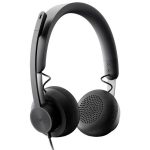Diadema LOGITECH Zone Wired- negro - Imagen 2