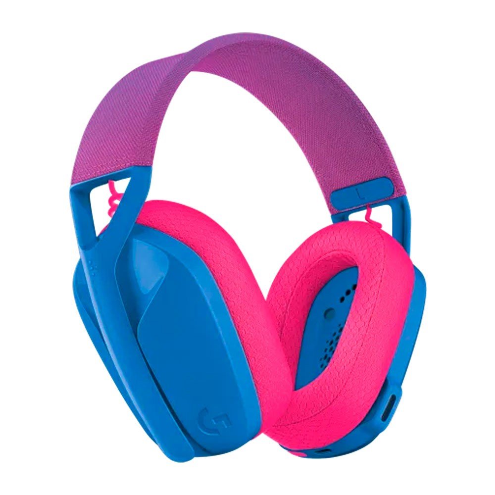 981-001061_1 Diadema LOGITECH G435 Gaming Inalambricos Con Usb portable COLOR Azul Y Rosado - Imagen 2
