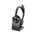 Poly Voyager Focus 2 USB-C-C Headset +USB-C/A Adapter +Charging Stand No localization - Imagen 2