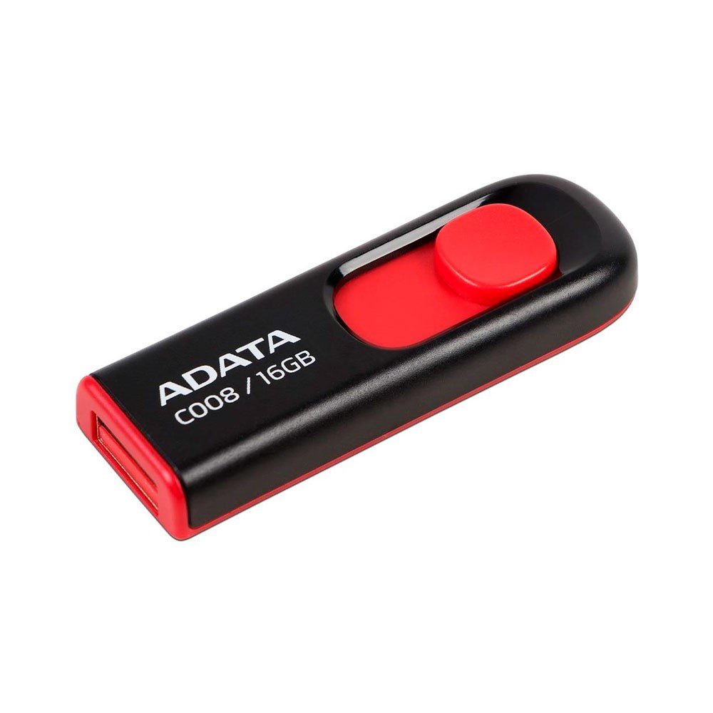 AC008-32G-RKD_1 Memoria USB ADATA 2.0 C008 Retráctil 32GB COLOR Negra - Imagen 2