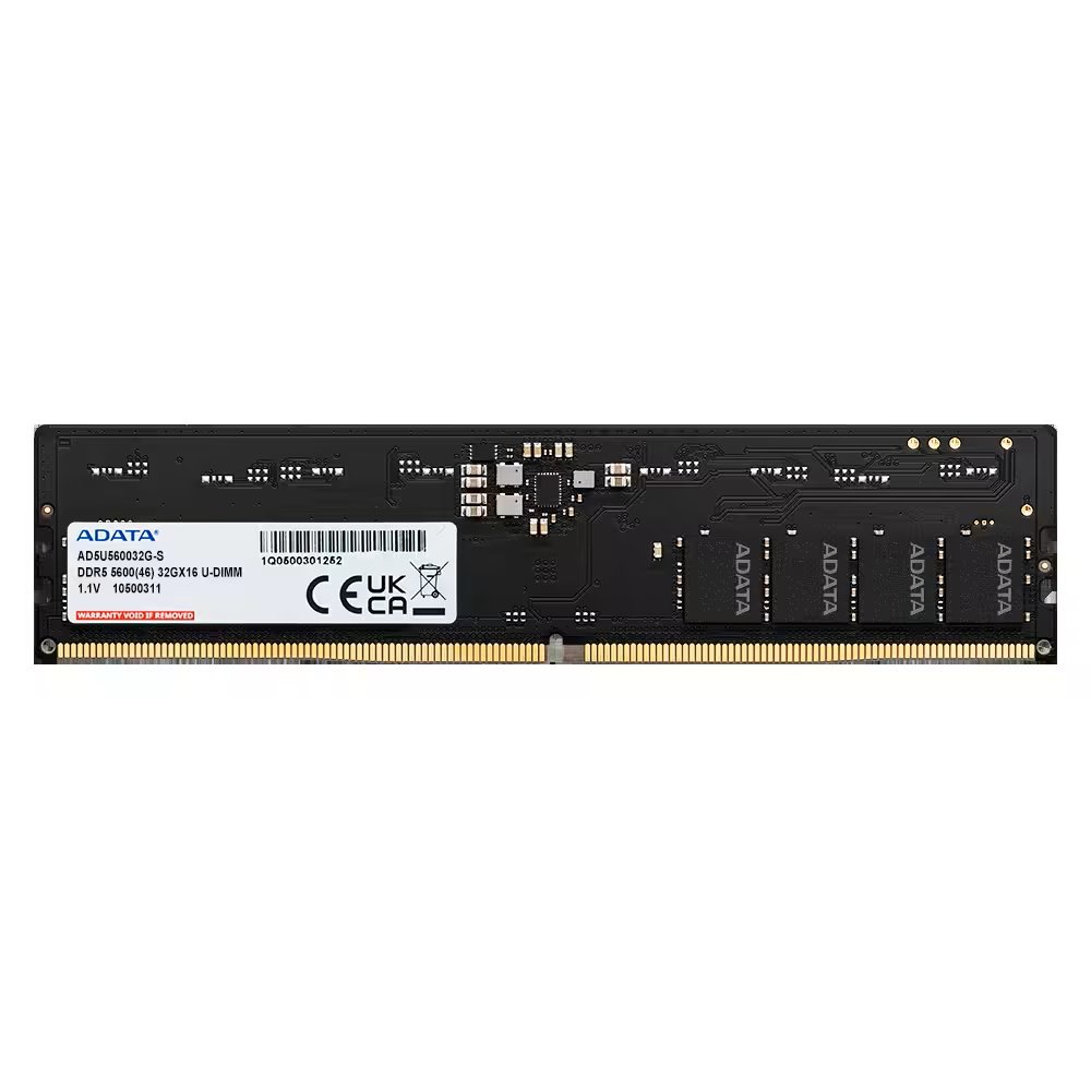AD5U560032G-S MEMORIA ADATA RAM PC DDR5 32GB BUS 5600 - Imagen 1
