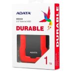 ADATA Disco Duro AHD330 1TB COLOR Rojo